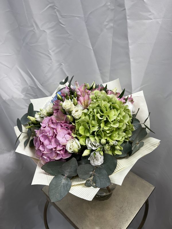 Pastelové horténzie 